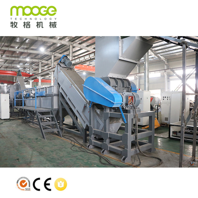 Waste Plastic PE PP Bags Film Recycling Washing Line