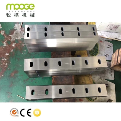 Hard Wearing Plastic Auxiliary Machinery 48-68 Hrc Shredder Blades For Plastic