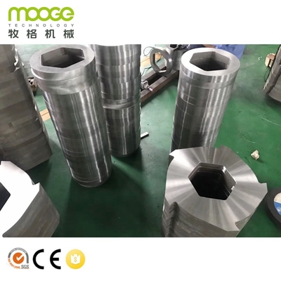 Crusher Plastic Auxiliary Machinery High Accuracy Recycled Double Shaft Shredder Blades
