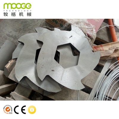 Crusher Plastic Auxiliary Machinery High Accuracy Recycled Double Shaft Shredder Blades