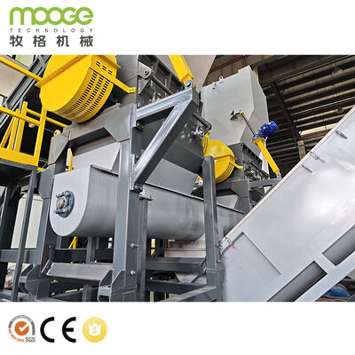 Waste Plastic Pp Bags Crushing Pe Film Recycling Washing Line