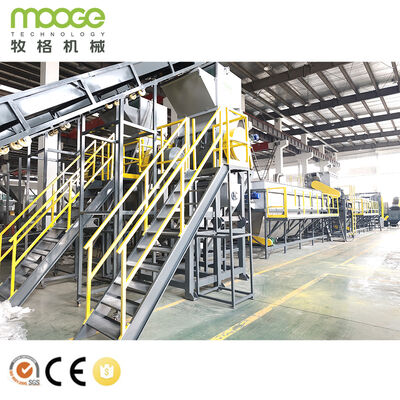 CE SGS Certified LDPE Agriculture Waste Plastic Pe Film Recycling Line
