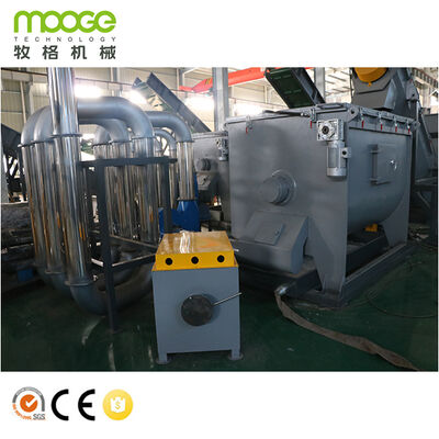 Dirty PP Bags Crushing and PE Film Plastic Recycling Washing Line