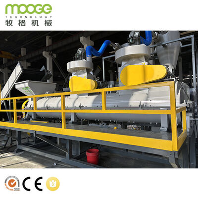 Voltage 380V50Hz Customizable Plastic Recycling Washing Line Electric Powersupply 304 Stainless Steel Washing System