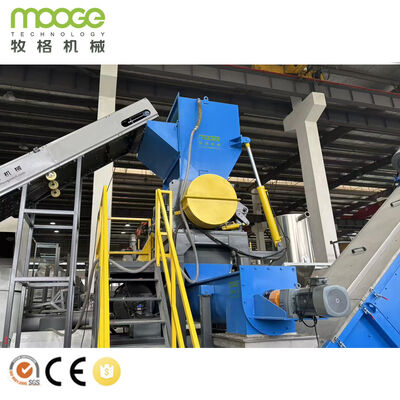 PP PE Film Recycling Machine with Crushing Washing Drying System