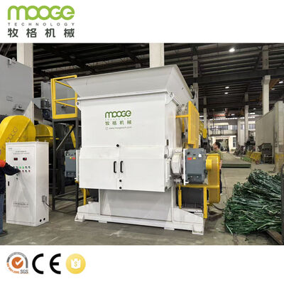 Single Shaft Plastic Shredder Industrial Plastic Crushing for PS PVC Lumps