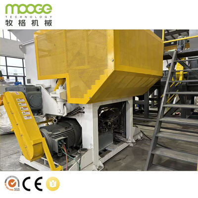 Single Shaft Plastic Shredder Industrial Plastic Crushing for PS PVC Lumps