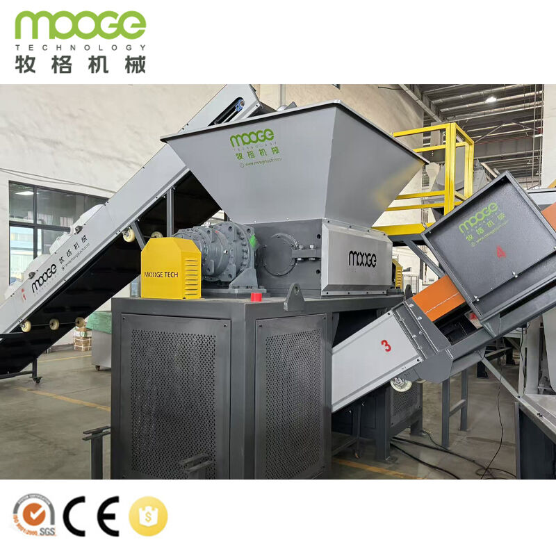 Waste PP PE Plastic Bottle Crushing Washing Drying Recycling Machine Line