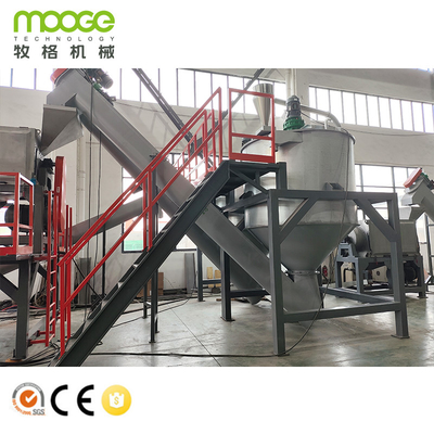 Abfall-PET-Flaschenwaschmaschine Kunststoffflaschen-Recycling-Schredder Brechmaschine