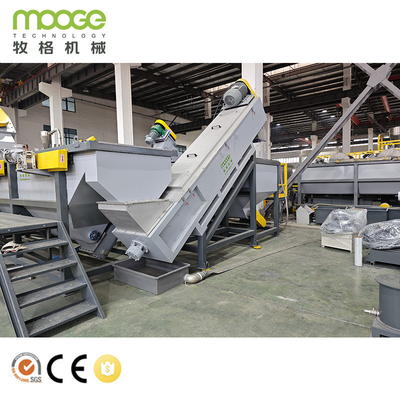 CE-zertifizierte PP / HDPE-Recyclinglinie für starre Kunststoffe
