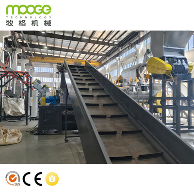 Reinigung Waschmaschine Schredder Abfallrecyclinglinie Kunststoff PET HDPE Flasche Brechen