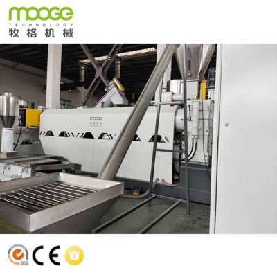 PLC-gesteuerte HDPE-PP-Plastikpelletiermaschine mit ABB-Inverter