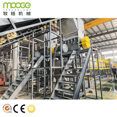 Abfall-PE-Tasche-Plastik-Zerstückungspflanzen-Pp-Film-Recycling-Linie