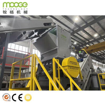Automatische Hochleistungs-Kunststoff-PP-PE-Flaschen-Zerkleinerungs-Wasch-Recyclingmaschine