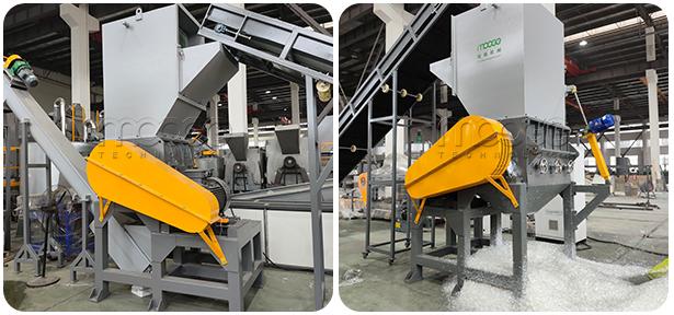 Reinigung Waschmaschine Zerkleinerungsmaschine Abfallrecyclinglinie 6