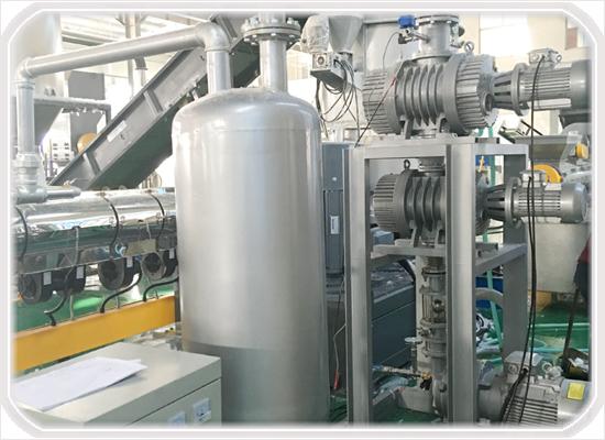 Polyesterfaser-Pelletierungslinie f&uuml;r das Recycling von Stoffabf&auml;llen 4