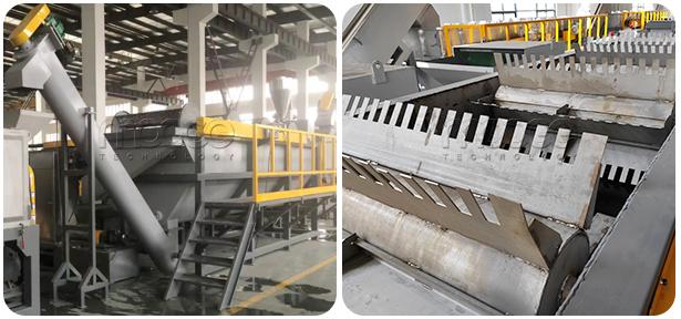 Clean Plastic Flakes Production SUS 304 Bottle Recycling Washing MEB-Series Waste Hot Water Plastic Recycling Line 13