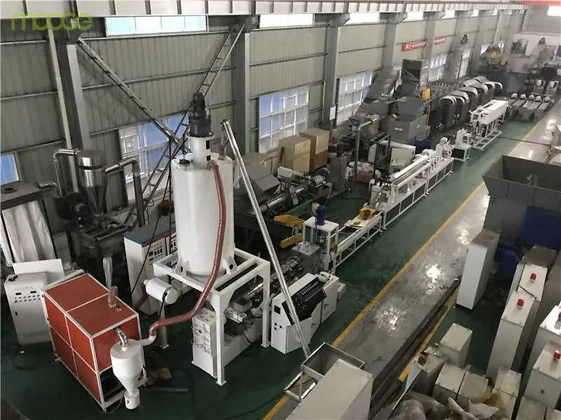 Weiterentwickelte PP-Streifen-Produktionslinie für hochwertige Verpackungsriemen 1