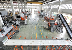 PET-Flaschen-Recycling-Waschlinie